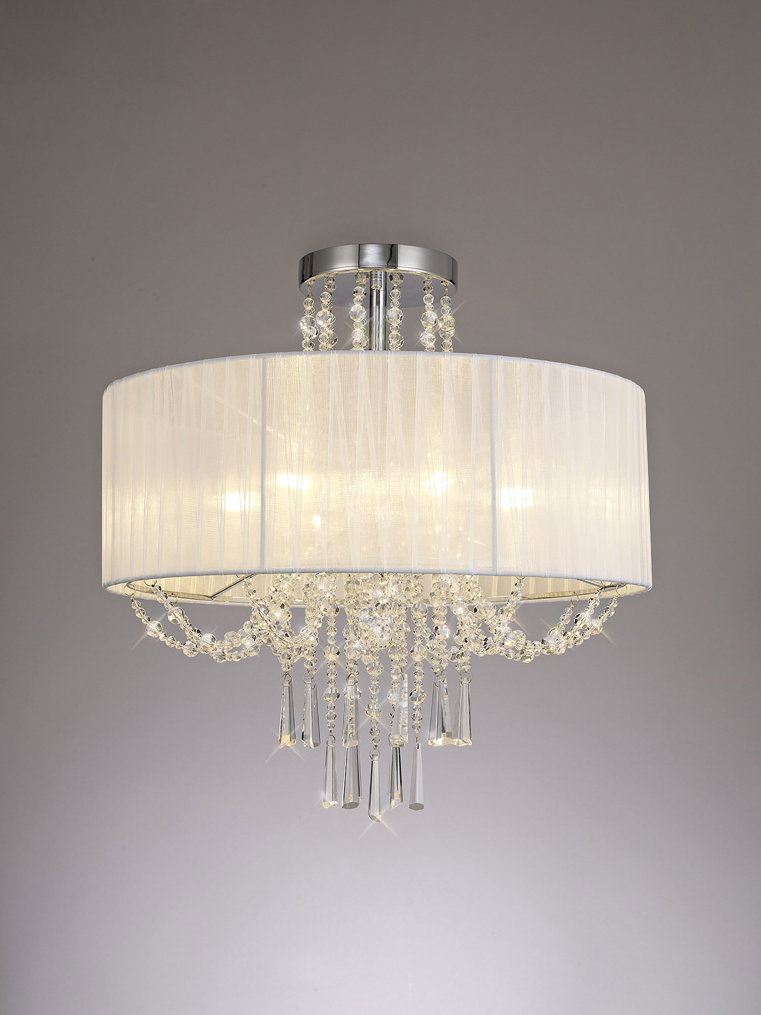 IL31747  Freida Semi Flush Ceiling 6 Light